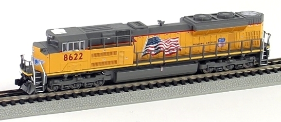 N Scale - Fox Valley - 71110 - Locomotive, Diesel, EMD SD70 - Union Pacific - 8622