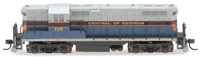 N Scale - Atlas - 48036 - Locomotive, Diesel, EMD GP7 - Central of Georgia - 106