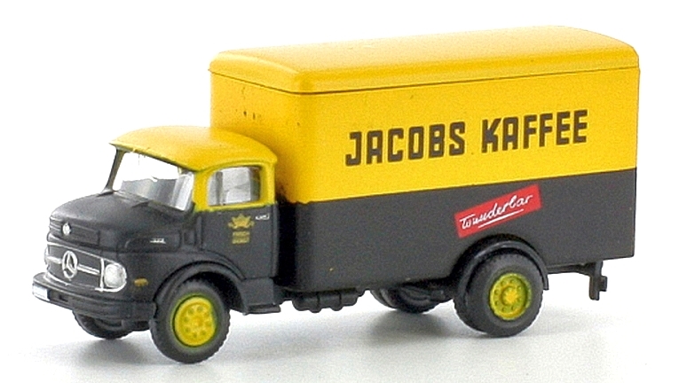 N Scale - Lemke - LC3454 - Truck, Box Van, MB L322 - Painted/Lettered