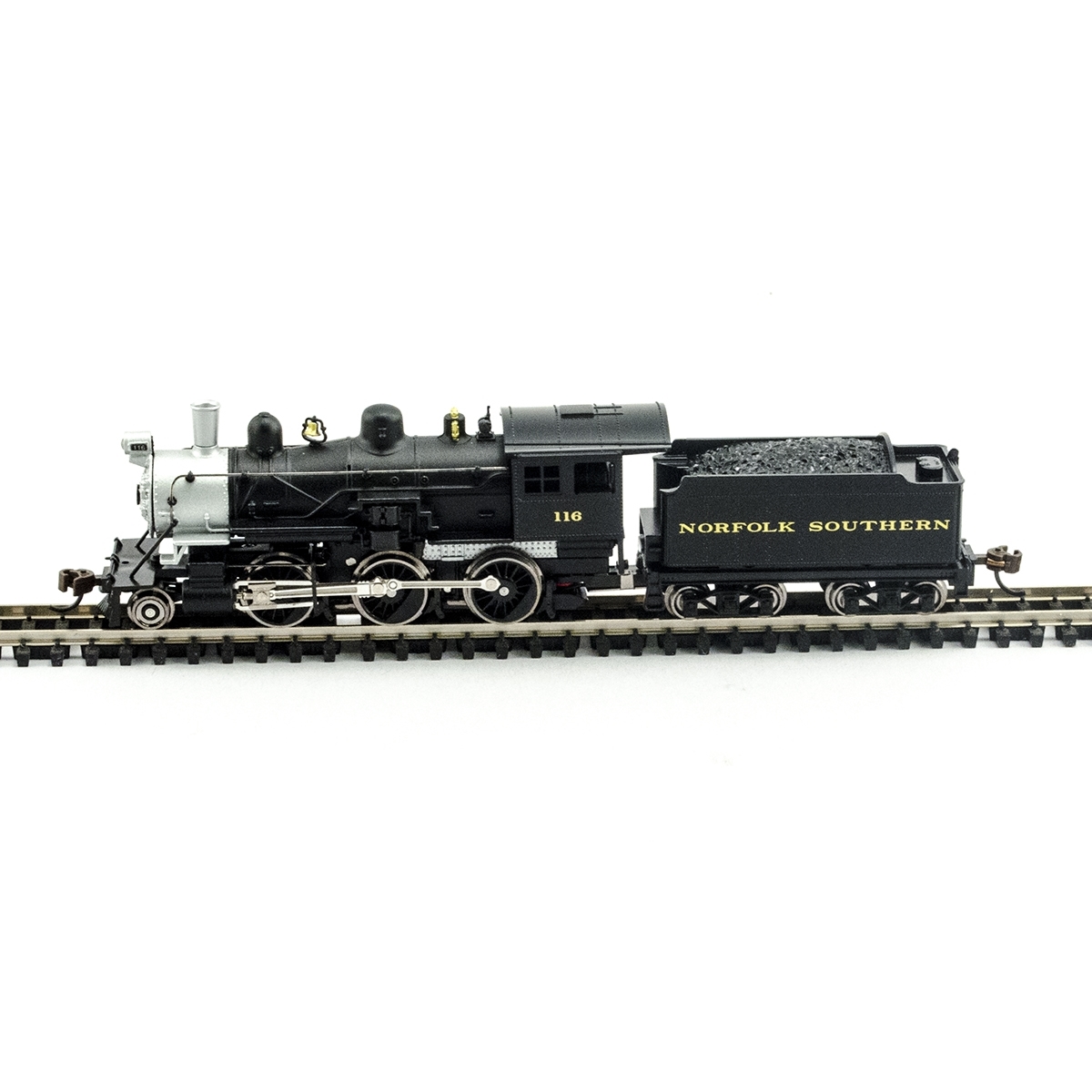 N Scale Model Power Locomotive Steam 2 6 0 Mogul Norfolk Southern 116