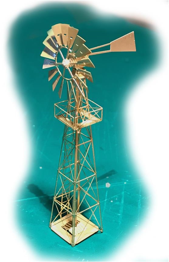 N Scale - N Scale Architect - 96707 - Wind Mill - Painted/Unlettered
