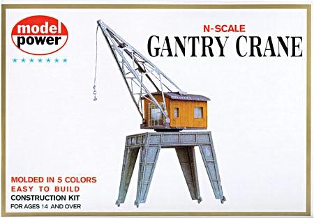 Modelux N Gauge 2 Road Gantry Crane KIT 