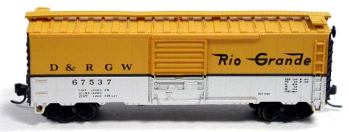 N Scale - Atlas - 34232 - Boxcar, 40 Foot, PS-1 - Rio Grande - 67532