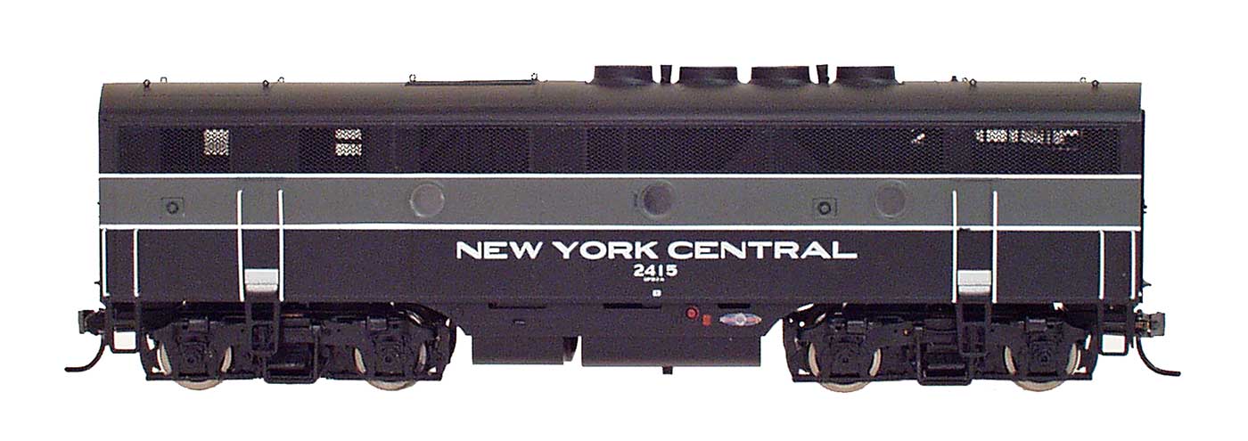 N Scale - InterMountain - 69801D-09 - Locomotive, Diesel, EMD F3 - New York Central - 2412