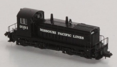 N Scale - Life-Like - 7866 - Locomotive, Diesel, EMD SW1200 - Missouri Pacific - 9181