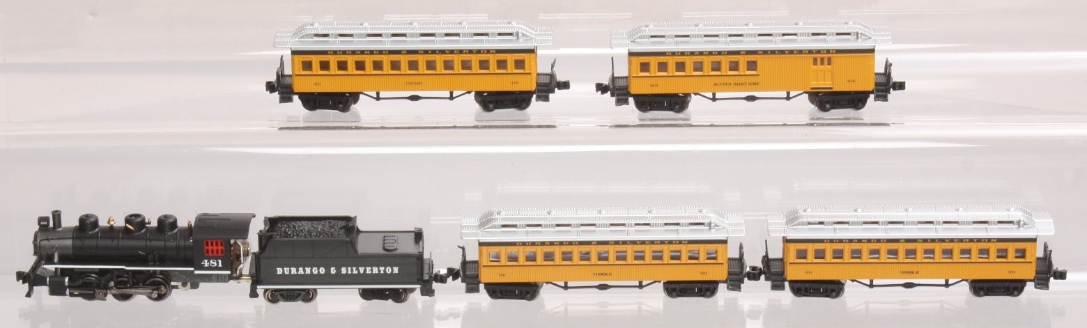N Scale - Bachmann - 24020 - Passenger Train, Steam, North American, Old Time - Durango & Silverton