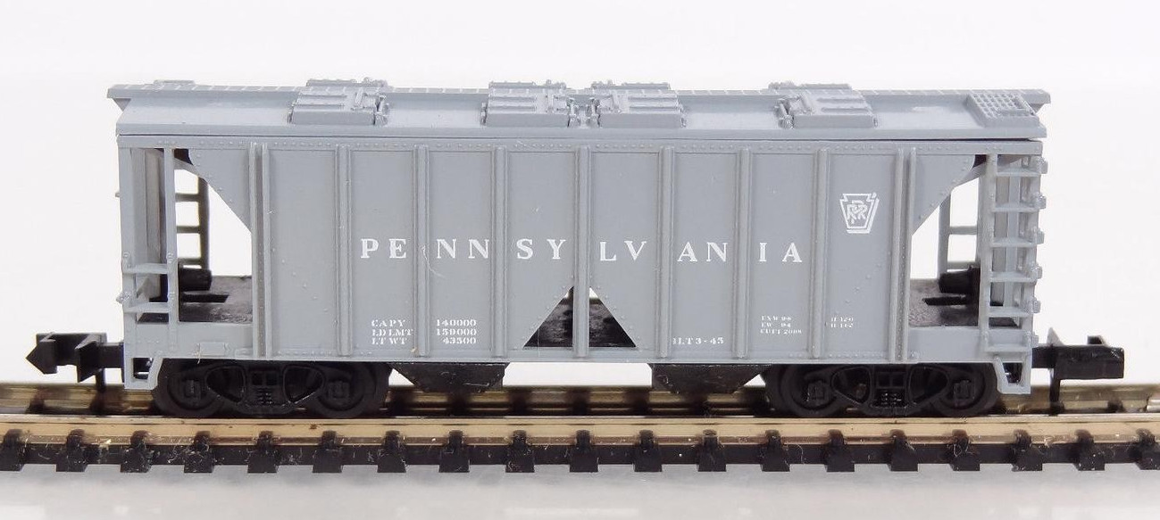 N Scale - Arnold - 5302 - Covered Hopper, 2-Bay, ACF 36 Foot - Pennsylvania