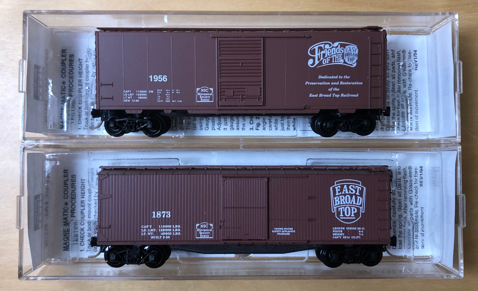 N Scale - Micro-Trains - NSC 96-04 - Assorted - Commemorative - 2-Pack