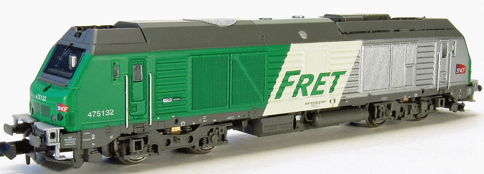 N Scale - Rocky-Rail - RR475132 - Locomotive, Diesel, Alstom Prima - SNCF - 475132