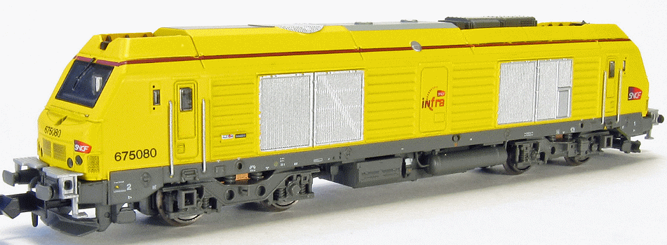 N Scale - Rocky-Rail - RR675080 - Locomotive, Diesel, Alstom Prima - SNCF - 675080