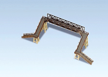 N Scale - Faller - 222151 - Box Girder Bridge - Industrial Struct...