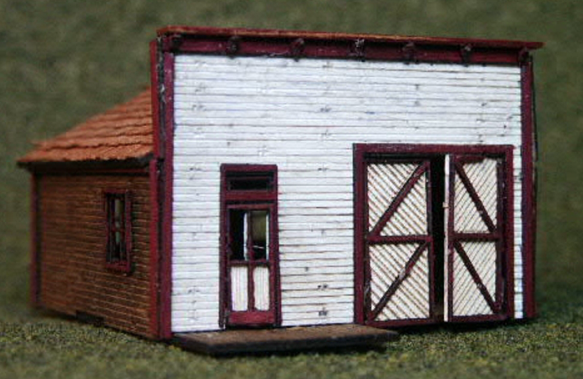 N Scale - RSLaserKits - 3031 - Repair Shop - Undecorated