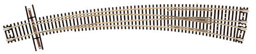 N Scale - Atlas - 2059 - Track, Turnout, Right, Curved, Single - Track, N Scale - 21.25"/15" Radius