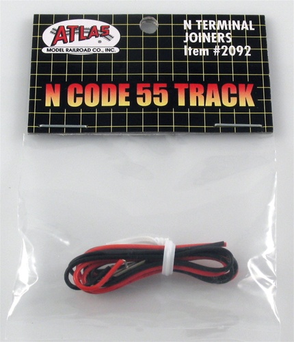 N Scale - Atlas - 2092 - Track, Joiner, Terminal - Track, N Scale