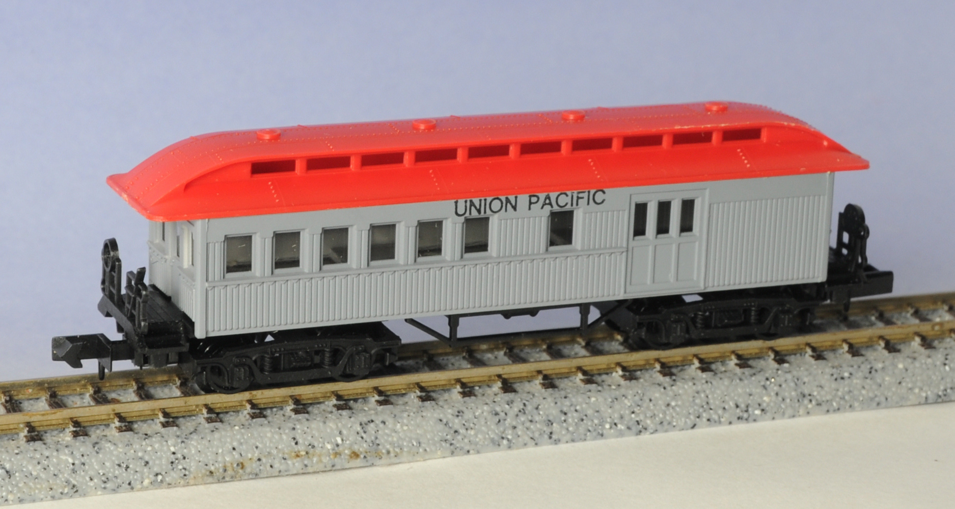 N Scale - Arnold - 0364 - Passenger Car, Old Time, Coach - Union Pacific