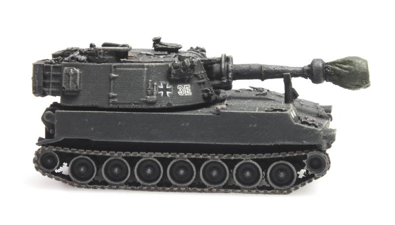 N Scale - Artitec - 6160068 - Armored Vehicles, Artillery, M109 - German Army (Deutsches Heer)