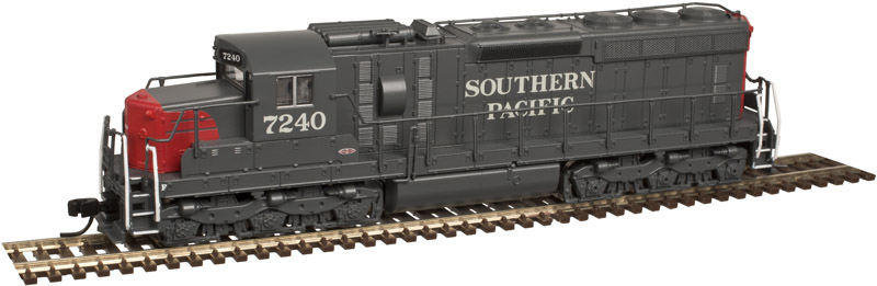 N Scale - Atlas - 40 002 875 - Locomotive, Diesel, EMD SD24 - Southern Pacific - 7241