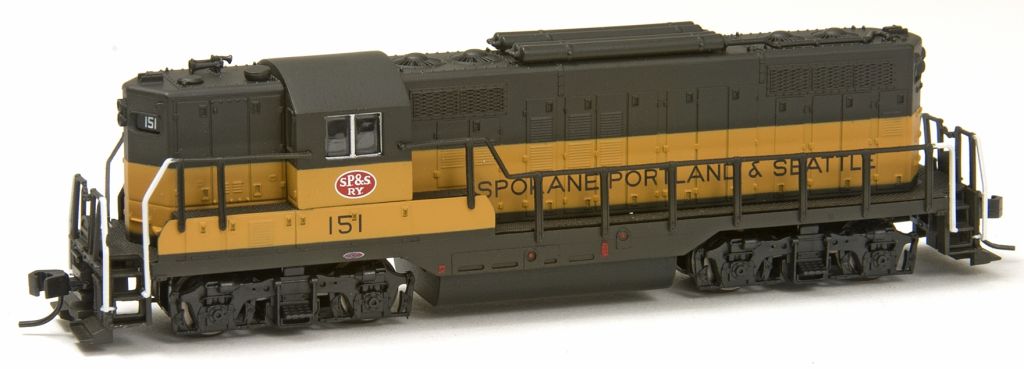 N Scale - Atlas - 40 002 016 - Locomotive, Diesel, EMD GP9 - Spokane Portland & Seattle - 151