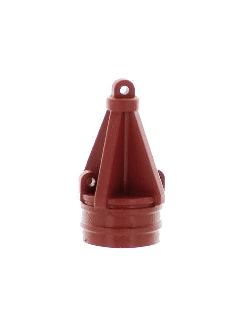 N Scale - Model Tech Studios - D11229P - Buoys - Painted/Unlettered - Red Nun
