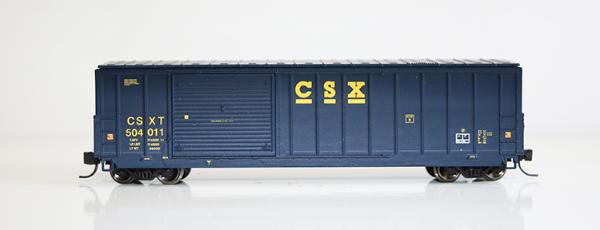 N Scale - Fox Valley - 81909 - Boxcar, 50 Foot, Canstock - CSX Transportation - 504011