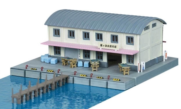 N Scale - Tomytec - 024-2 - Fishing Port - Harbor Structures