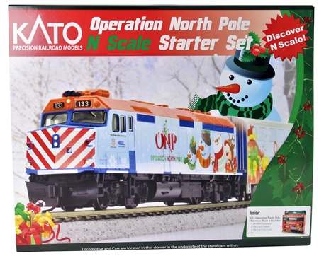 N Scale - Kato USA - 106-0036 - Operation North Pole - Operation North Pole - 2016 Version