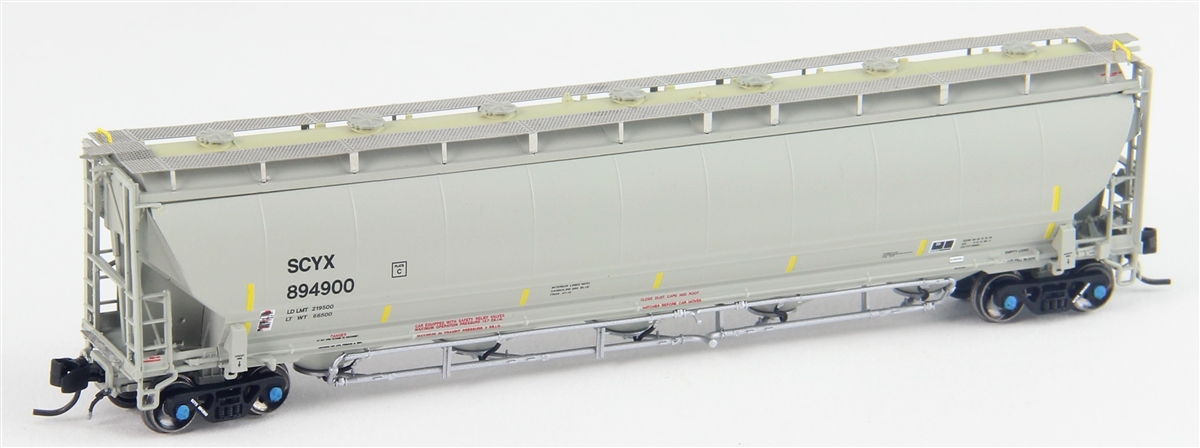 N Scale - Atlas - 50 003 277 - Covered Hopper, 5-Bay, Trinity 5660 Pressure Differential - First Union Rail - 894962