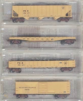 N Scale - Micro-Trains - NSC 01-21 - Maintenance of Way Equipment, North American, Transition Era - Pennsylvania - 4-Pack