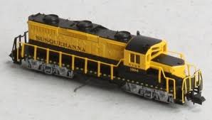N Scale - Bev-Bel - 16000 - Locomotive, Diesel, EMD GP18 - Susquehanna - 1804