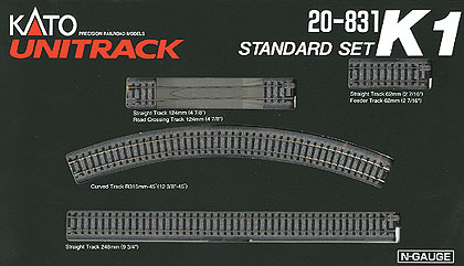 4pcs 9 3/4" S248 From JAPAN Kato Japan 20-000 248mm N scale Straight Track 
