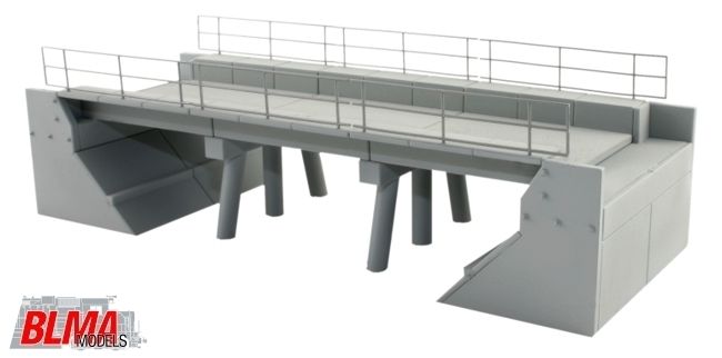 N Scale - BLMA - 590 - Highway Overpass - Bridges and Piers