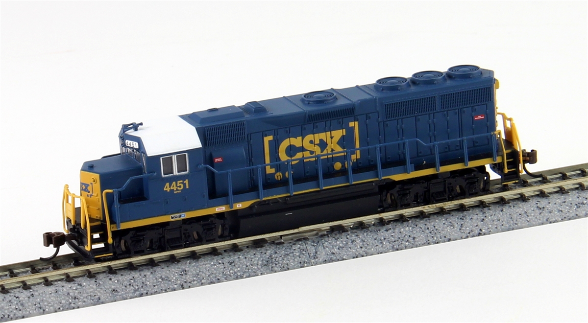 N Scale - Bachmann - 63560 - Locomotive, Diesel, EMD GP40 - CSX Transportation - 4451
