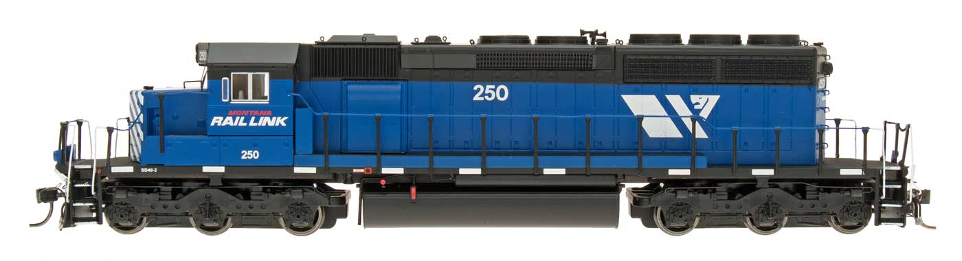 N Scale - InterMountain - 69363-01 - Locomotive, Diesel, EMD SD40-2 - Montana Rail Link - 250