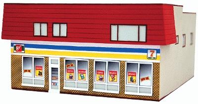 N Scale - IMEX - 6325 - Convenience Store - Commercial Structures