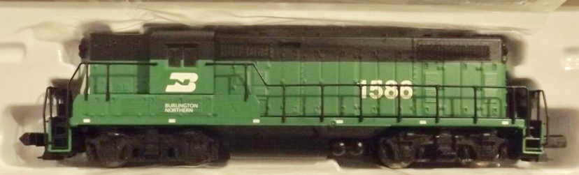 N Scale - Atlas - 48009 - Locomotive, Diesel, EMD GP7 - Burlington Northern - 1586