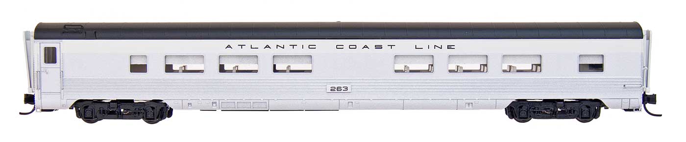 N Scale - Centralia Car Shops - CCS6905-03 - Passenger Car, Lightweight, Pullman, Coach, 52-Seat - Atlantic Coast Line - 262