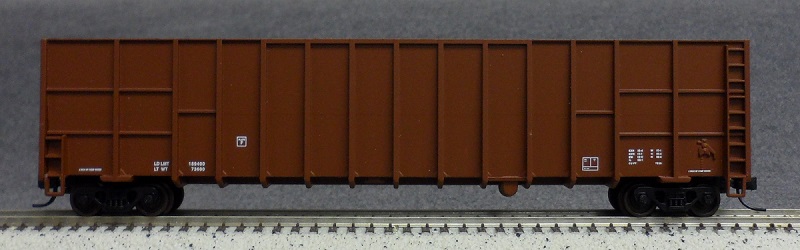 N Scale - Deluxe Innovations - 100021 - Gondola, Woodchip - Dimensional Data