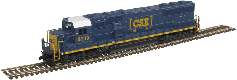 N Scale - Atlas - 40 003 955 - Locomotive, Diesel, EMD SD60 - CSX Transportation - 8709