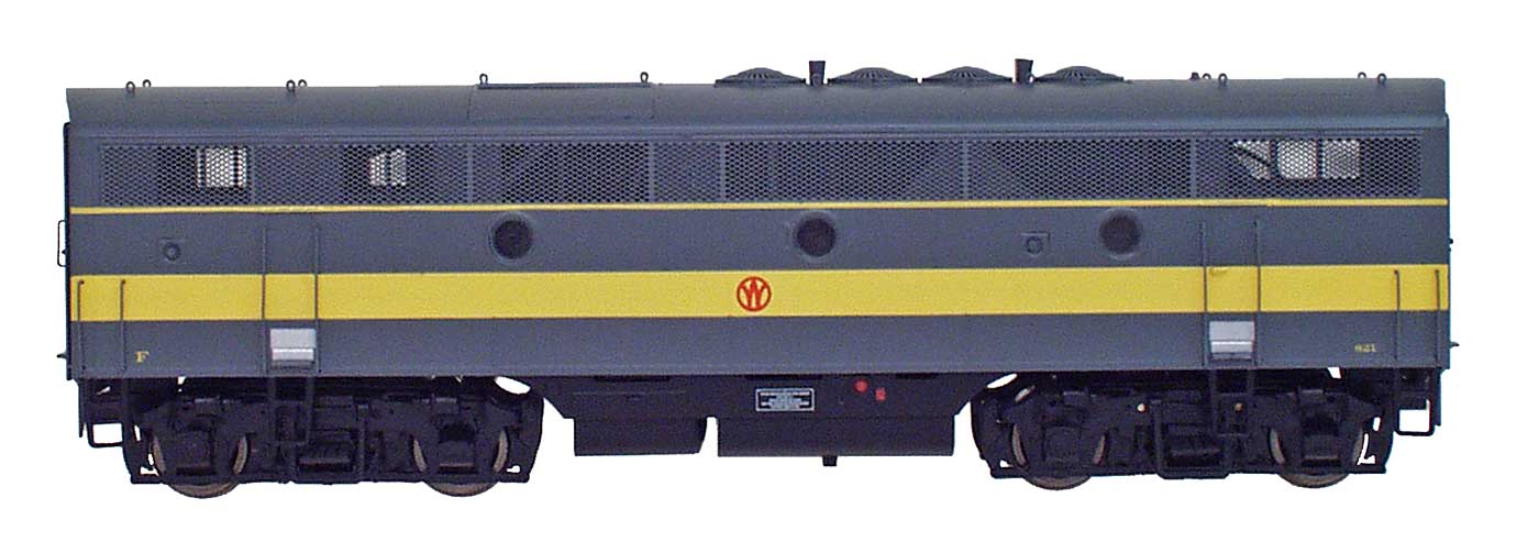 N Scale - InterMountain - 69816S-02 - Locomotive, Diesel, EMD F3 - New York Ontario & Western - 821B