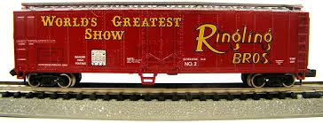 N Scale - Ak-Sar-Ben - 4-RB (1) - Reefer, 50 Foot, Mechanical - Ringling Bros. and Barnum & Bailey - NO. 2