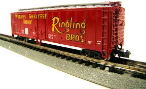 N Scale - Ak-Sar-Ben - 4-RB (1) - Reefer, 50 Foot, Mechanical - Ringling Bros. and Barnum & Bailey - NO. 2