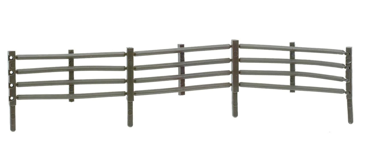 N Scale - Peco - NB-45 - Wood Fence - Agricultural Structures