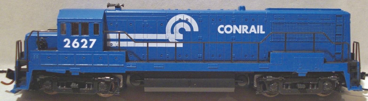 N Scale - Atlas - 17722-4 - Locomotive, Diesel, GE U25B - Conrail - 2627