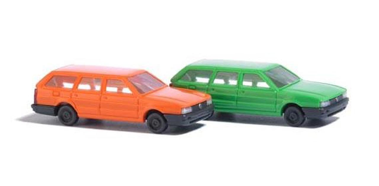 N Scale - Busch - 8300 - Automobile, Volkswagen, Passat - Painted/Unlettered - 2-Pack