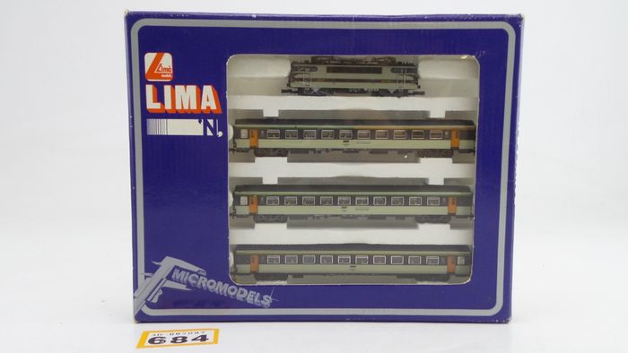 N Scale - Lima - 16 3905 - Passenger Train, Electric, Europe, Epoch IV - SNCF - BB-9491
