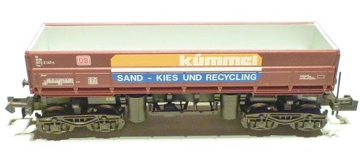 N Scale - Minitrix - 15265-09 - Gondola, Tipping - Deutsche Bundesbahn - 82 80 673 3 147-3