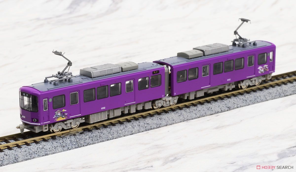 N Scale - Modemo - NT159 - Japanese Tram - Enoshima Electric Railway - 1002, 1052