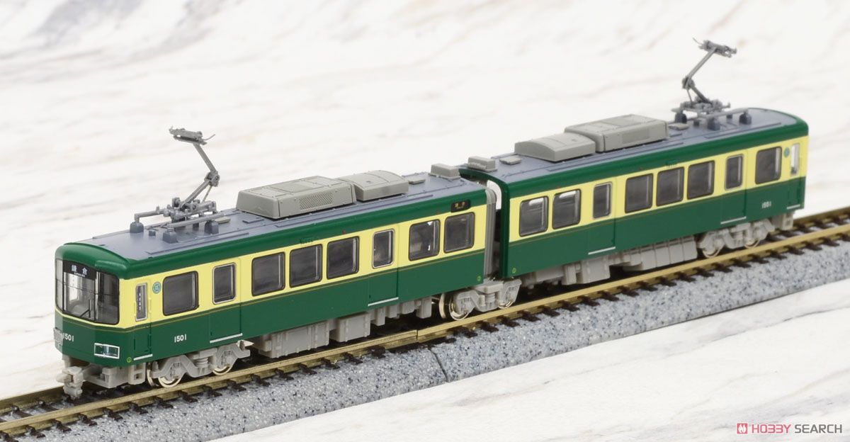 N Scale - Modemo - NT158 - Japanese Tram - Enoshima Electric Railway - 1501, 1551