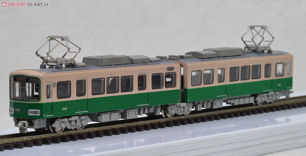 N Scale - Modemo - NT118 - Japanese Tram - Enoshima Electric Railway - 1502, 1552