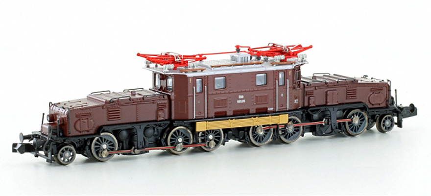 N Scale - Jägerndorfer - 62050 - Locomotive, Electric, Crocodile - ÖBB (Austrian Federal Railways) - 1189 05